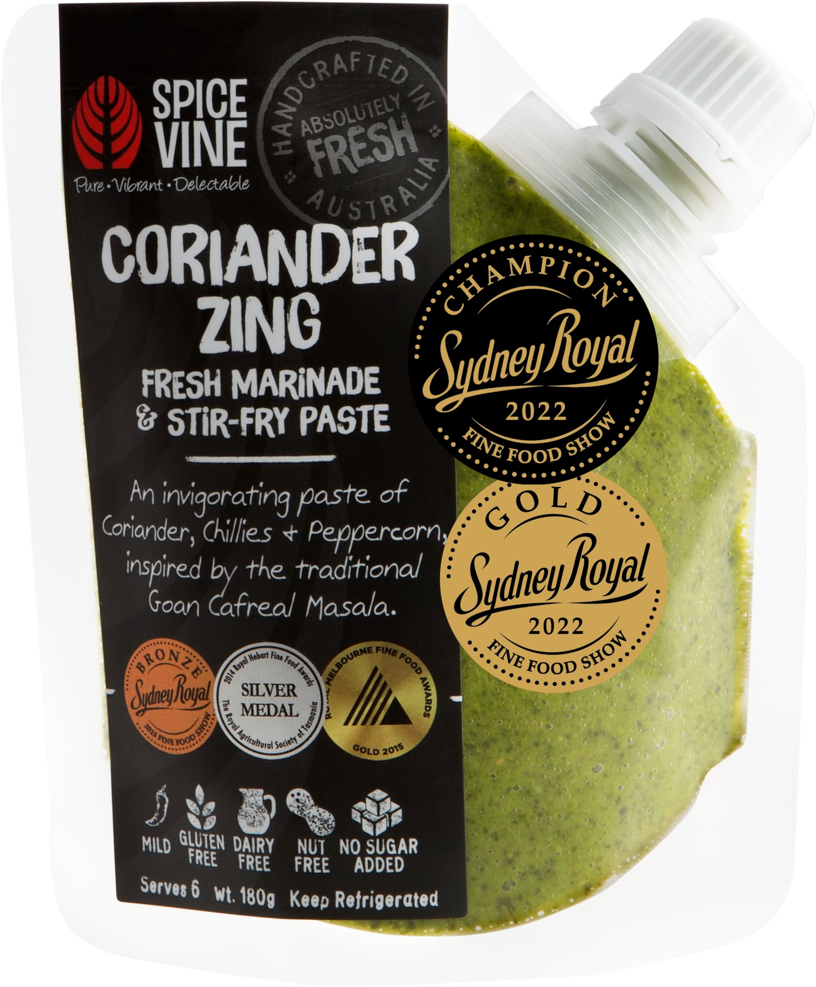 Coriander Zing Marinade & Stir-fry Paste