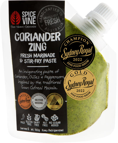 Coriander Zing Marinade & Stir-fry Paste