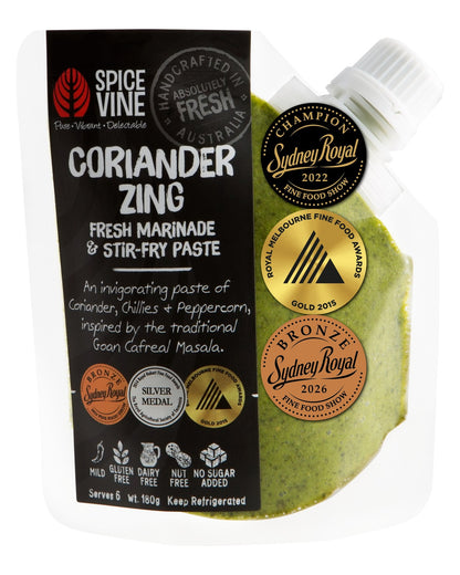 Coriander Zing Marinade & Stir-fry Paste